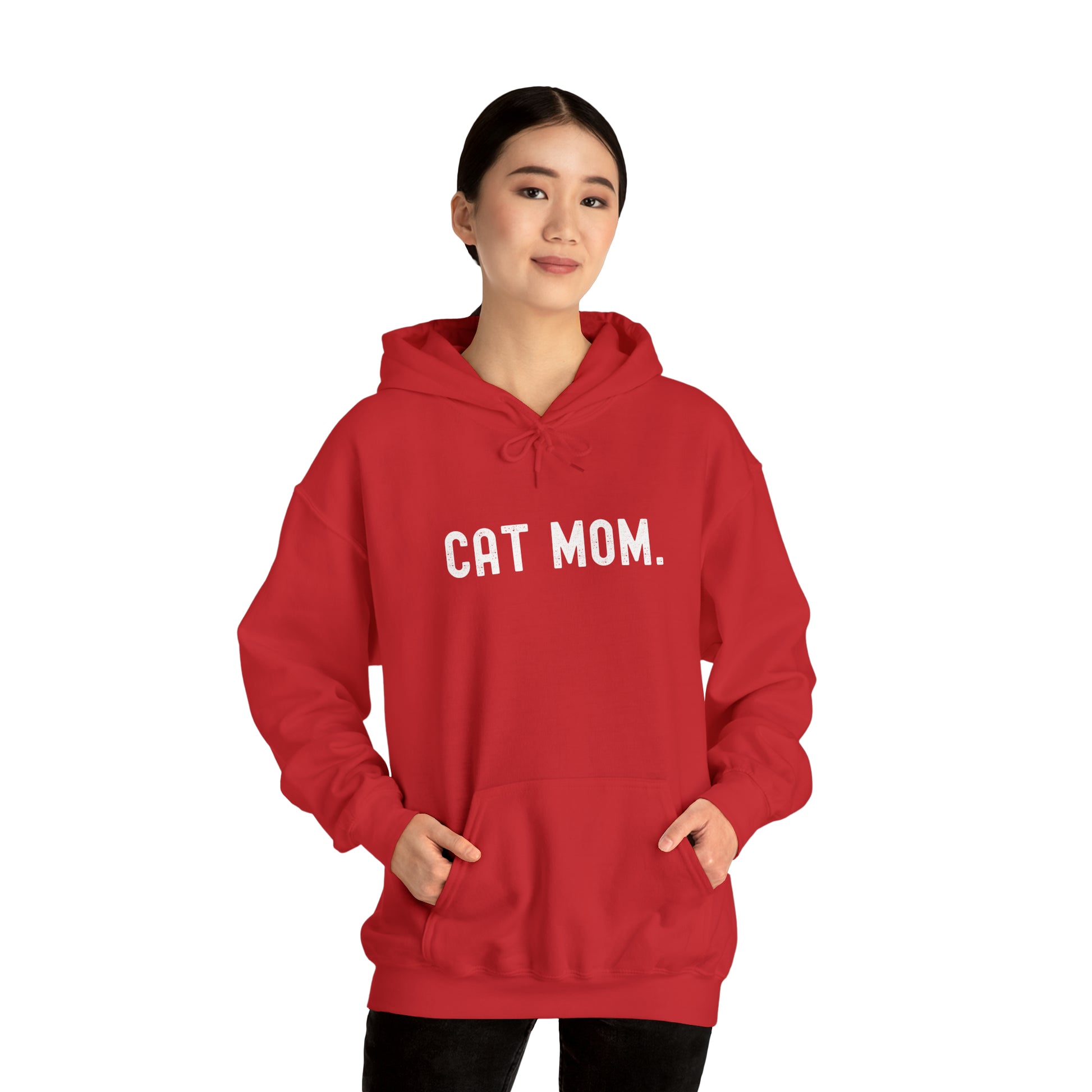 CAT MOM. Heavy Blend™ Hooded Sweatshirt - Fatch Apparel