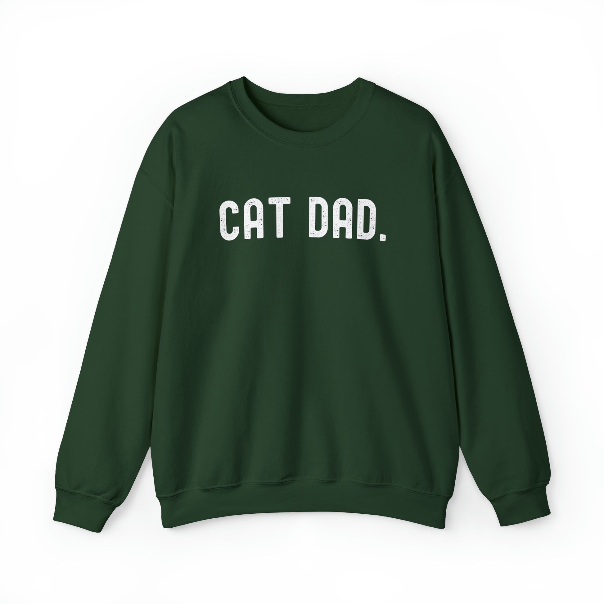 CAT DAD. Heavy Blend™ Crewneck Sweatshirt - Fatch Apparel