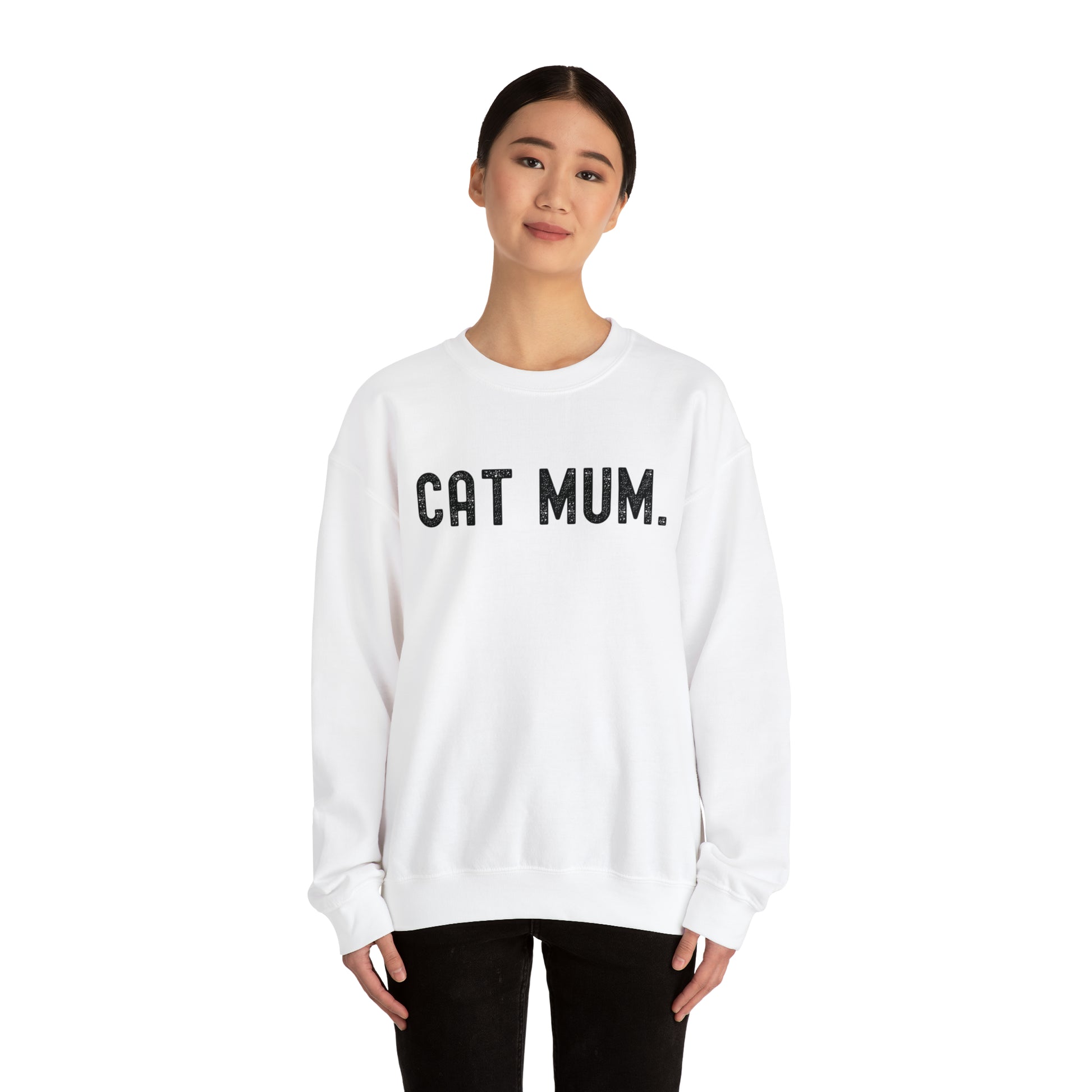 CAT MUM. Heavy Blend™ Crewneck Sweatshirt - Fatch Apparel