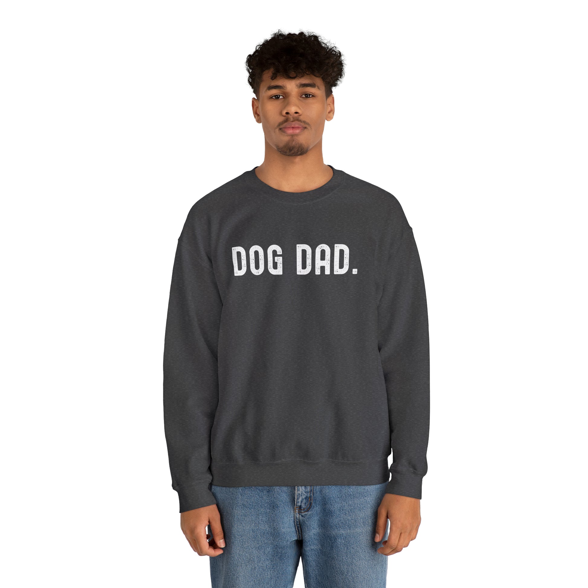 DOG DAD. Heavy Blend™ Crewneck Sweatshirt - Fatch Apparel