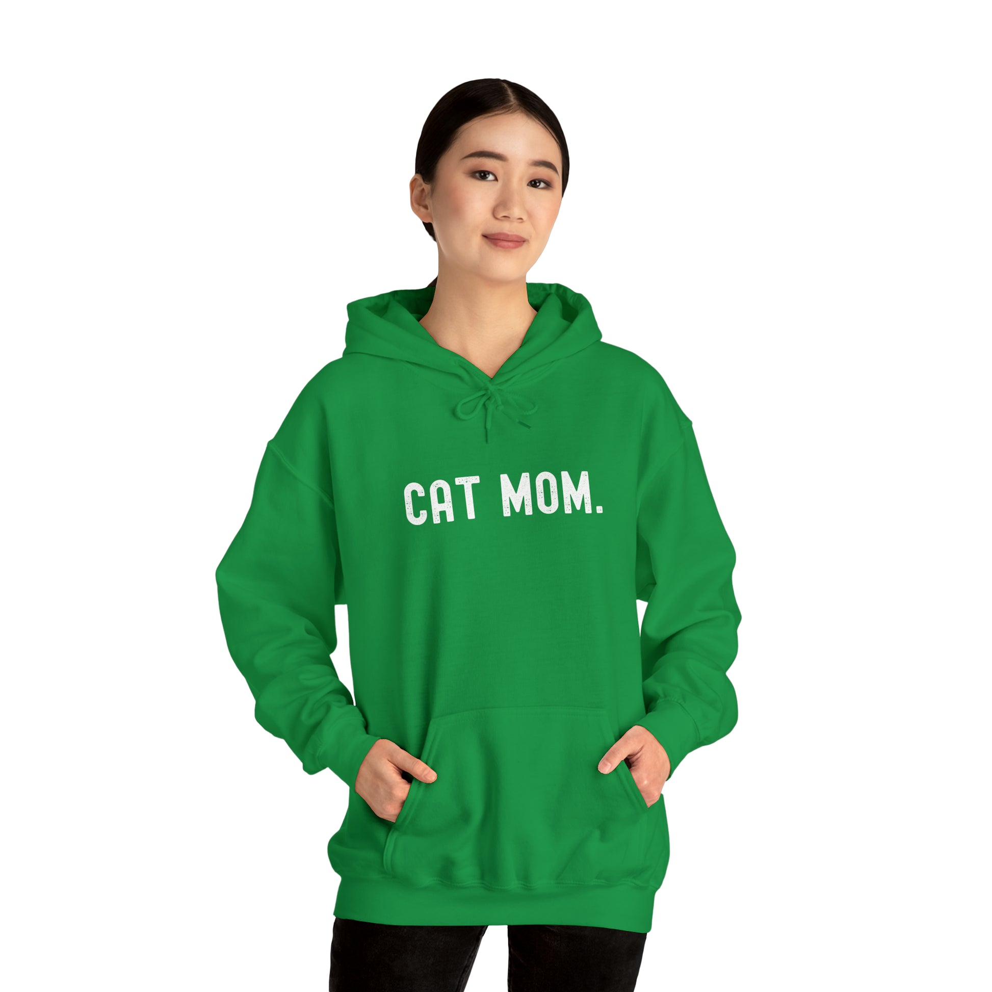 CAT MOM. Heavy Blend™ Hooded Sweatshirt - Fatch Apparel