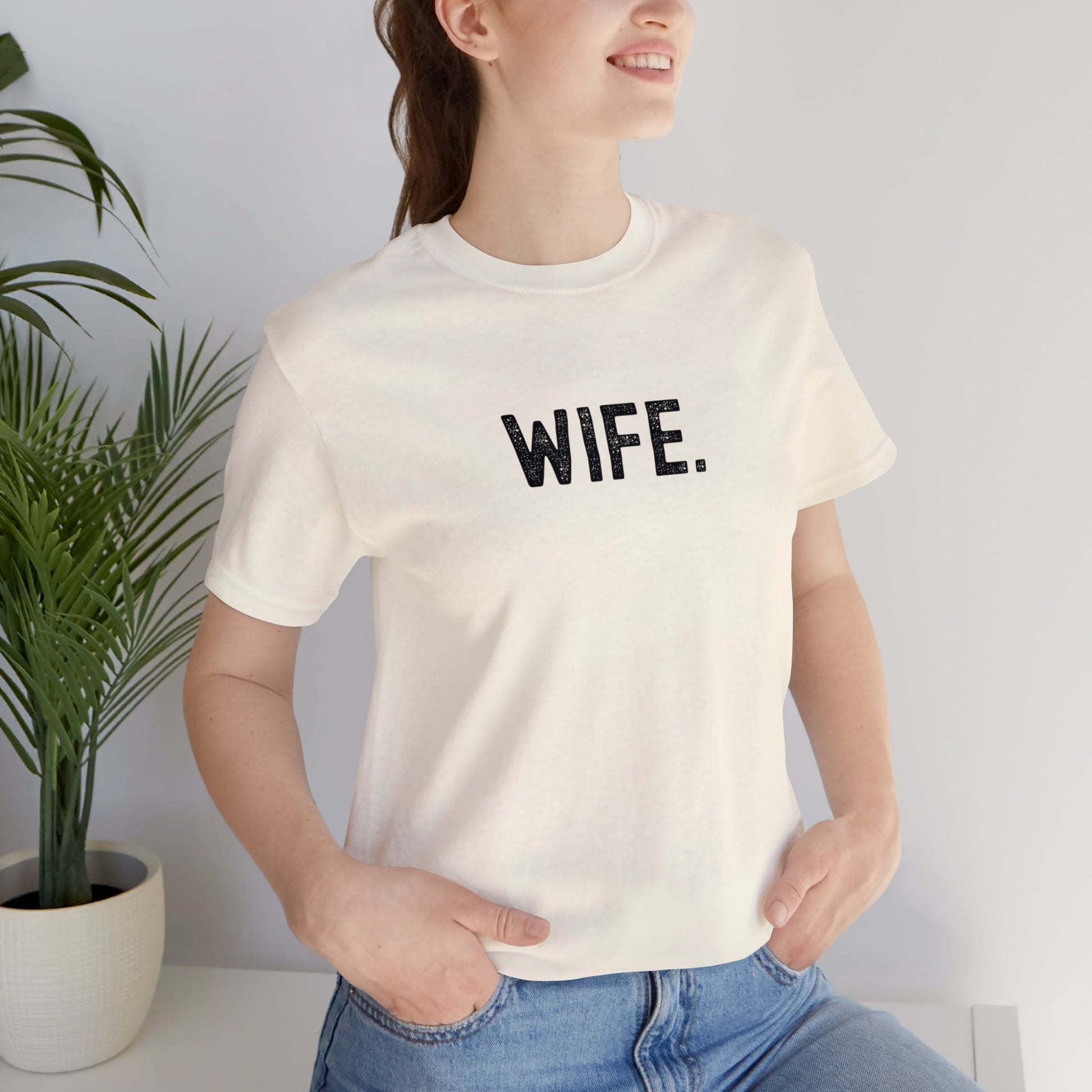 WIFE. Jersey Short Sleeve Tee - Fatch Apparel