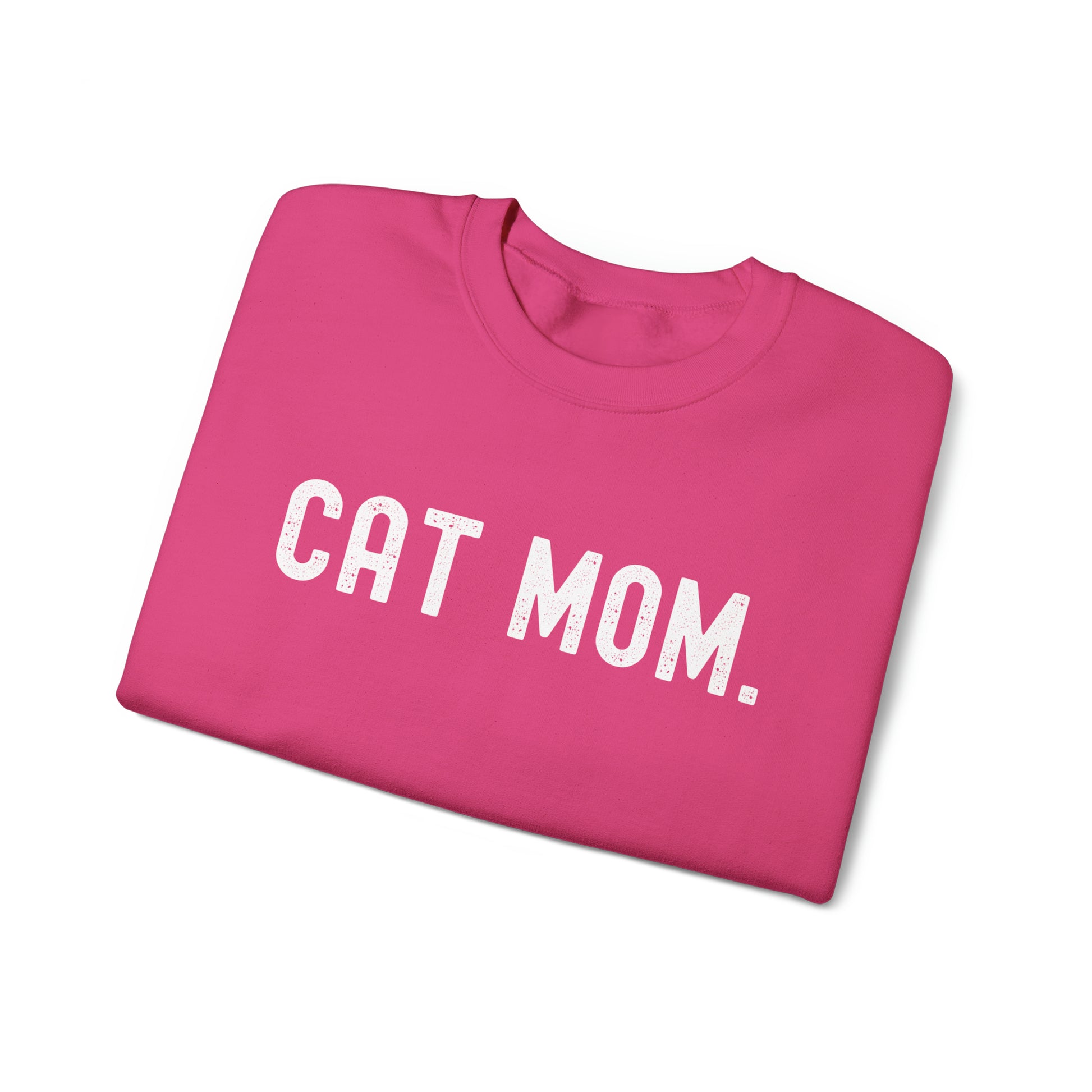 CAT MOM. Heavy Blend™ Crewneck Sweatshirt - Fatch Apparel