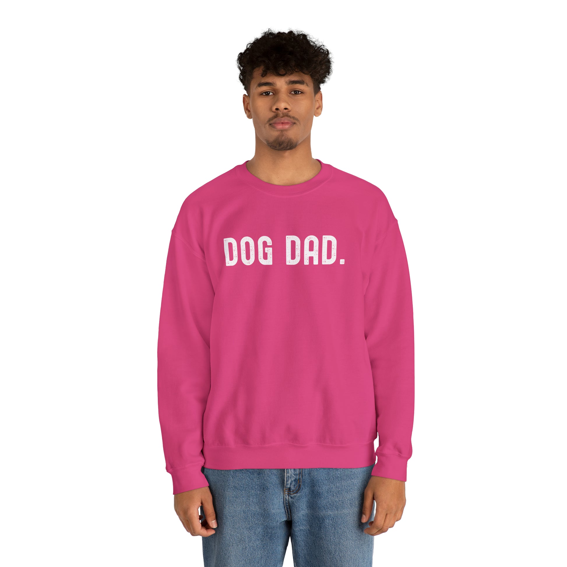 DOG DAD. Heavy Blend™ Crewneck Sweatshirt - Fatch Apparel