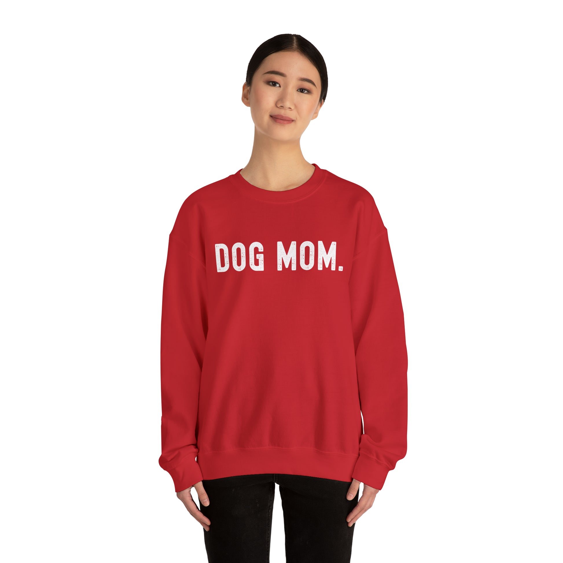 DOG MOM. Heavy Blend™ Crewneck Sweatshirt - Fatch Apparel