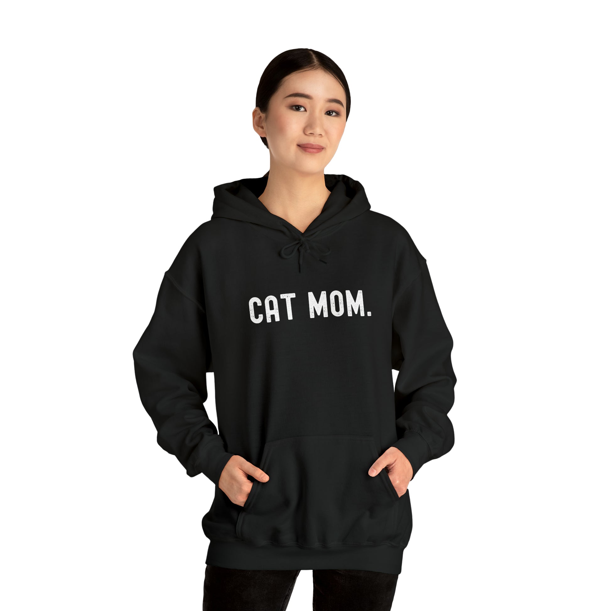 CAT MOM. Heavy Blend™ Hooded Sweatshirt - Fatch Apparel