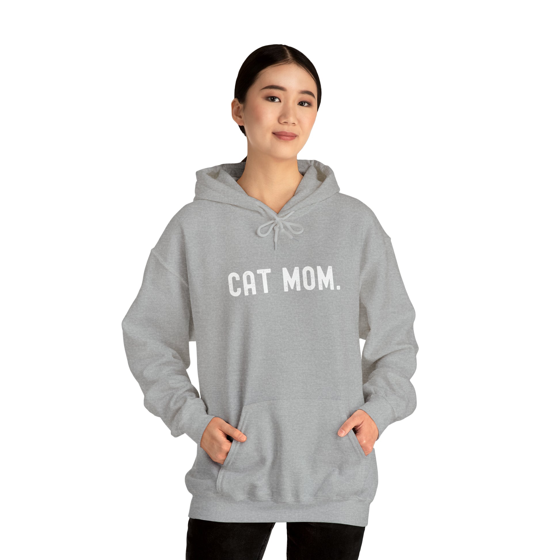 CAT MOM. Heavy Blend™ Hooded Sweatshirt - Fatch Apparel