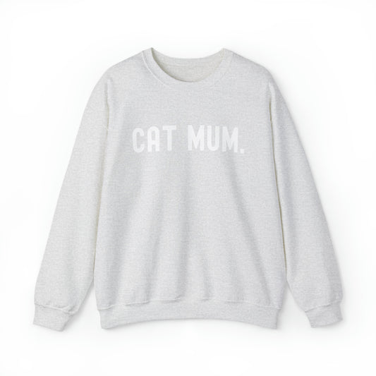 CAT MUM. Heavy Blend™ Crewneck Sweatshirt - Fatch Apparel