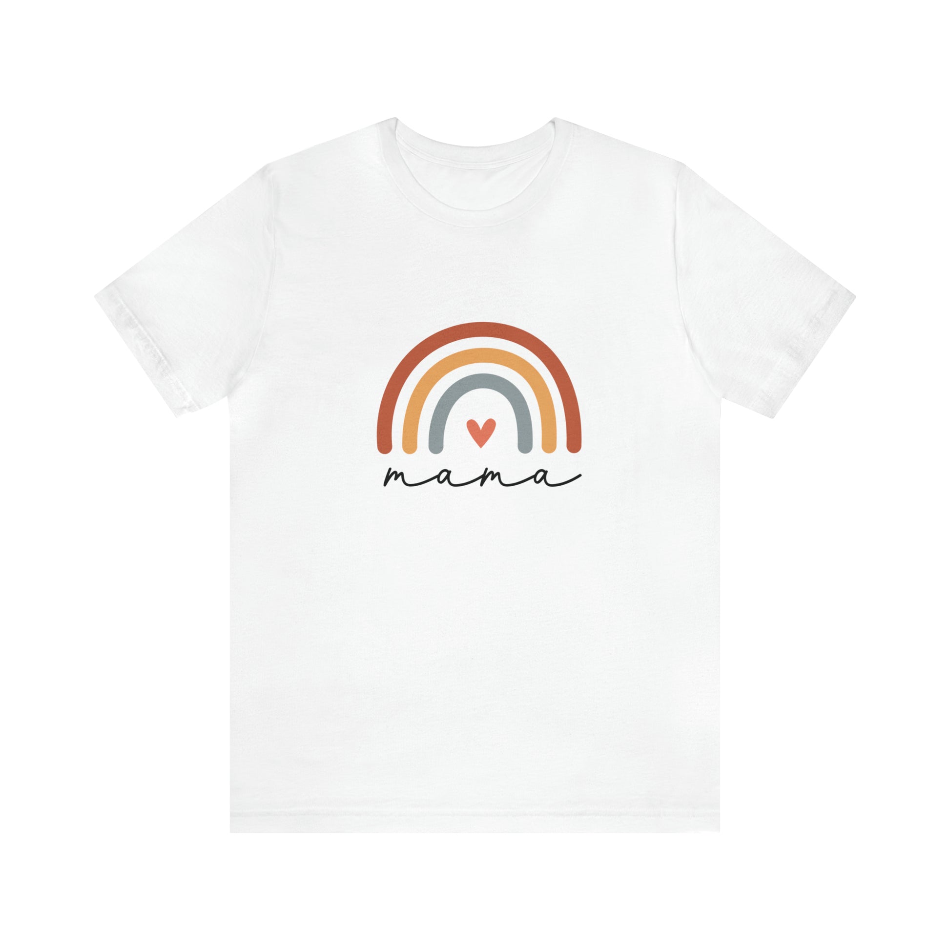 Mama Rainbow Jersey Short Sleeve Tee - Fatch Apparel