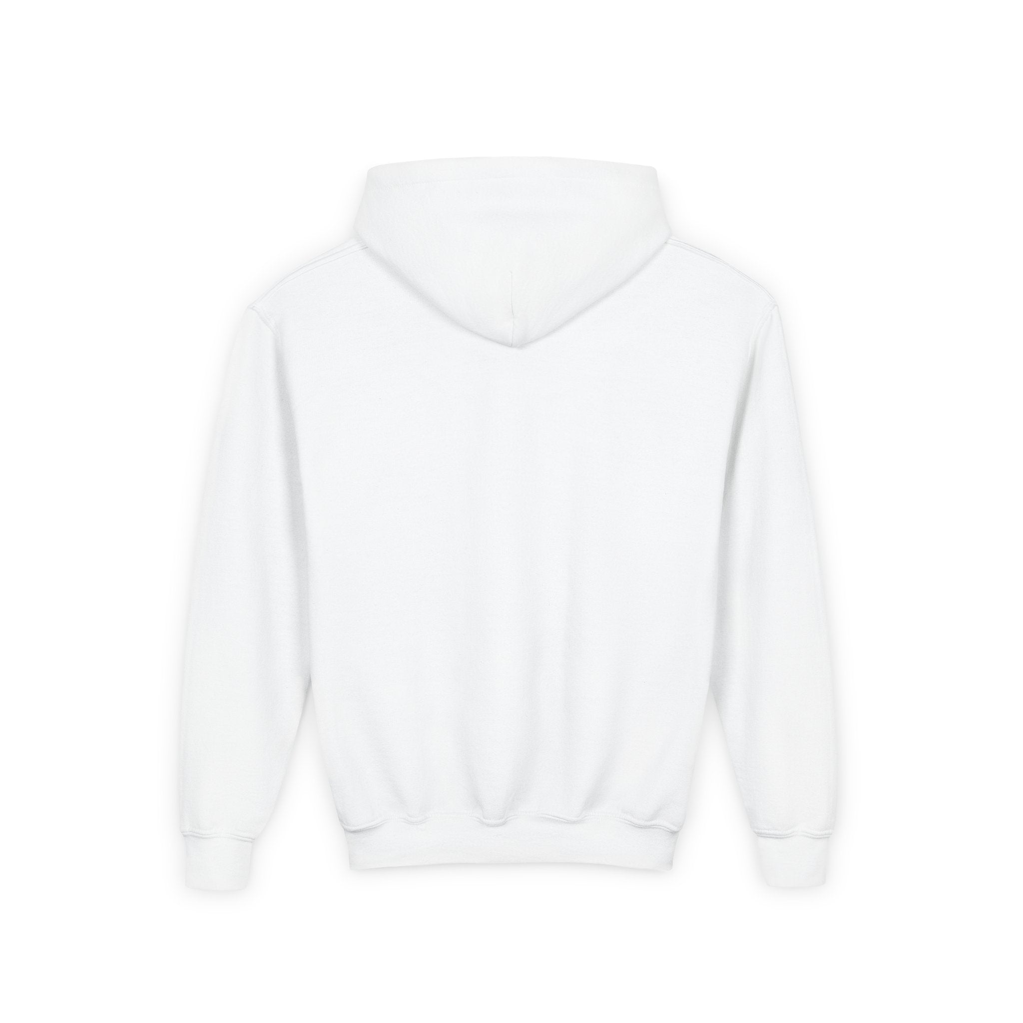 White hoodie on a white background