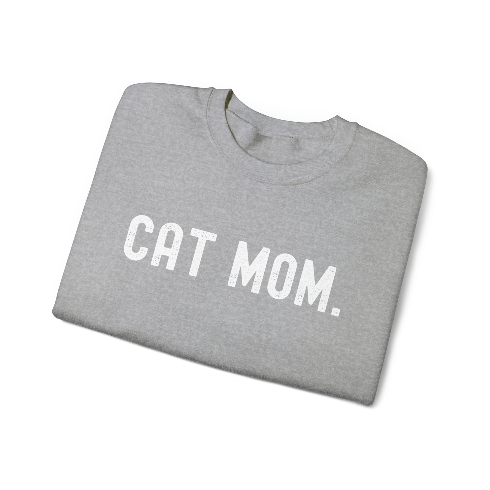 CAT MOM. Heavy Blend™ Crewneck Sweatshirt - Fatch Apparel