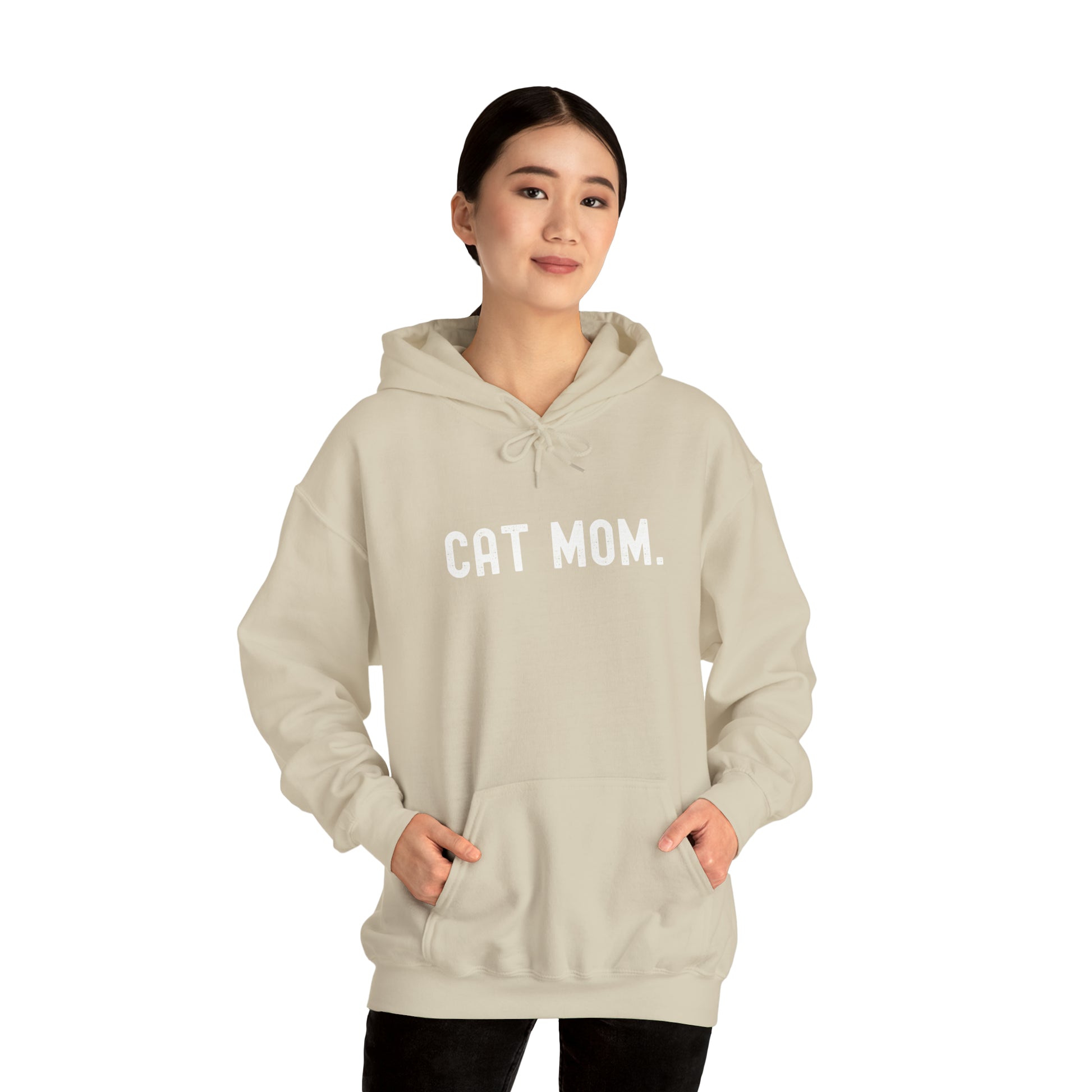 CAT MOM. Heavy Blend™ Hooded Sweatshirt - Fatch Apparel