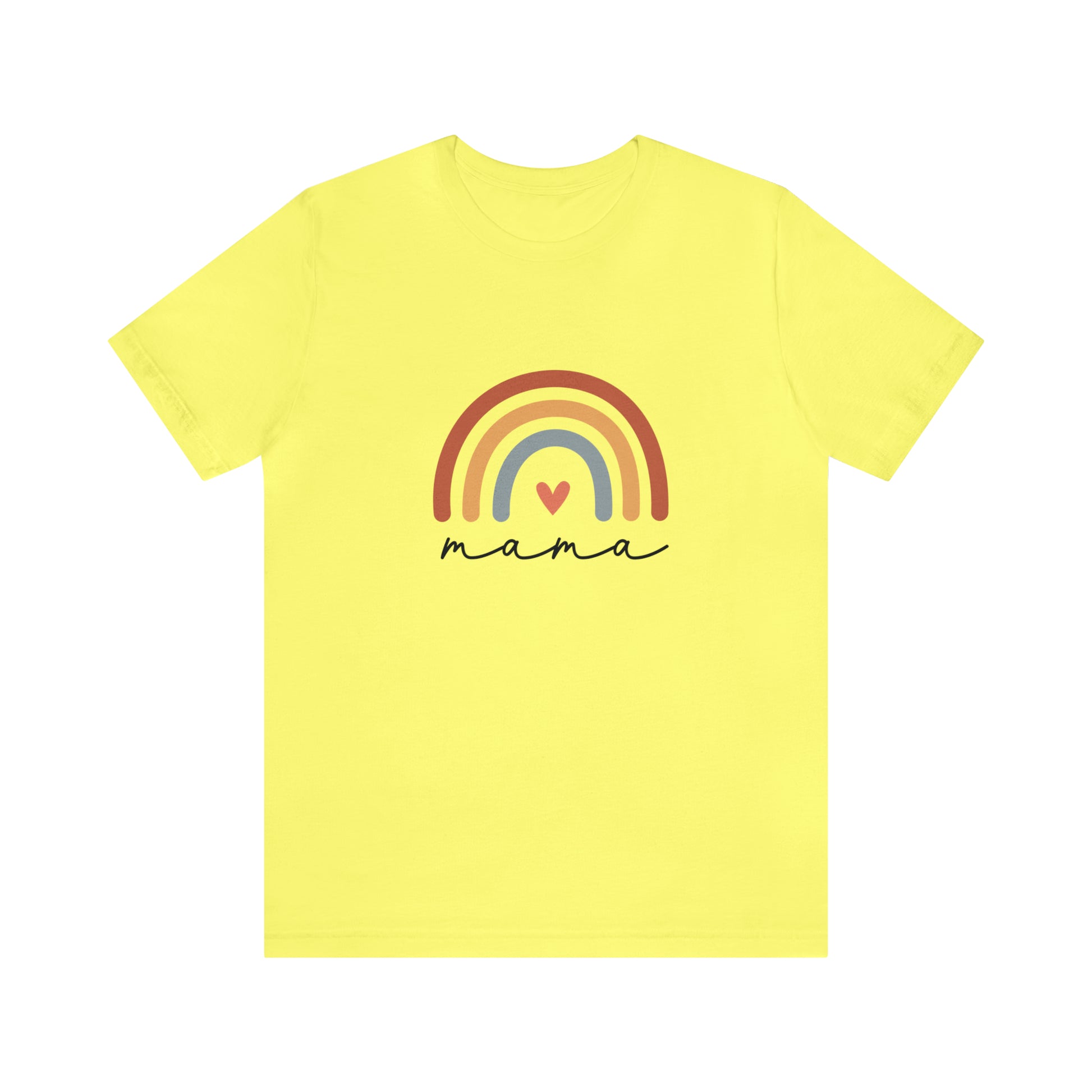 Mama Rainbow Jersey Short Sleeve Tee - Fatch Apparel