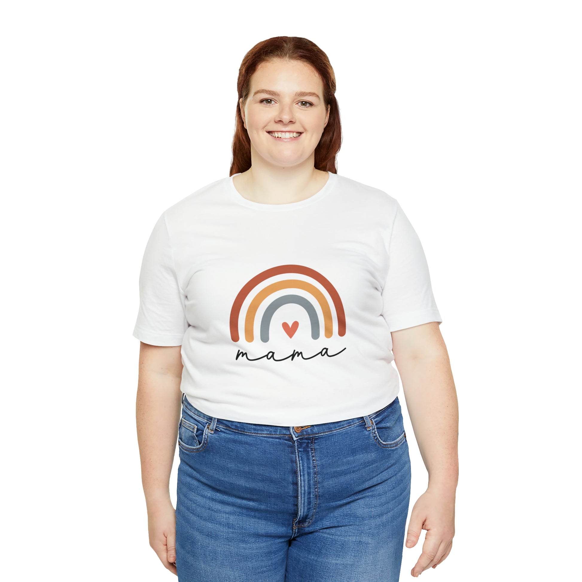 Mama Rainbow Jersey Short Sleeve Tee - Fatch Apparel