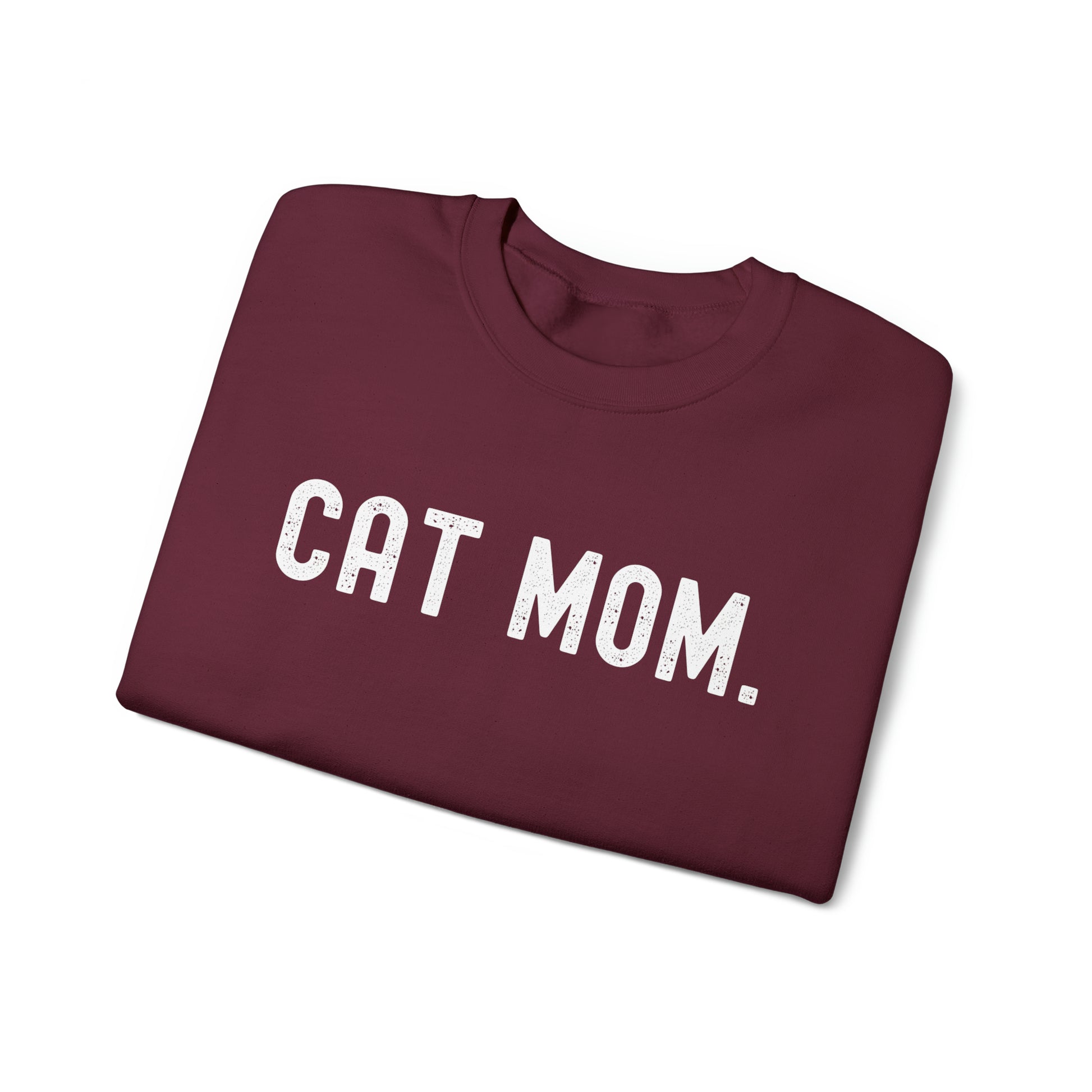 CAT MOM. Heavy Blend™ Crewneck Sweatshirt - Fatch Apparel