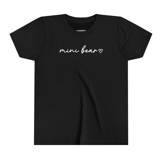 MINI BEAR. Youth Short Sleeve Tee