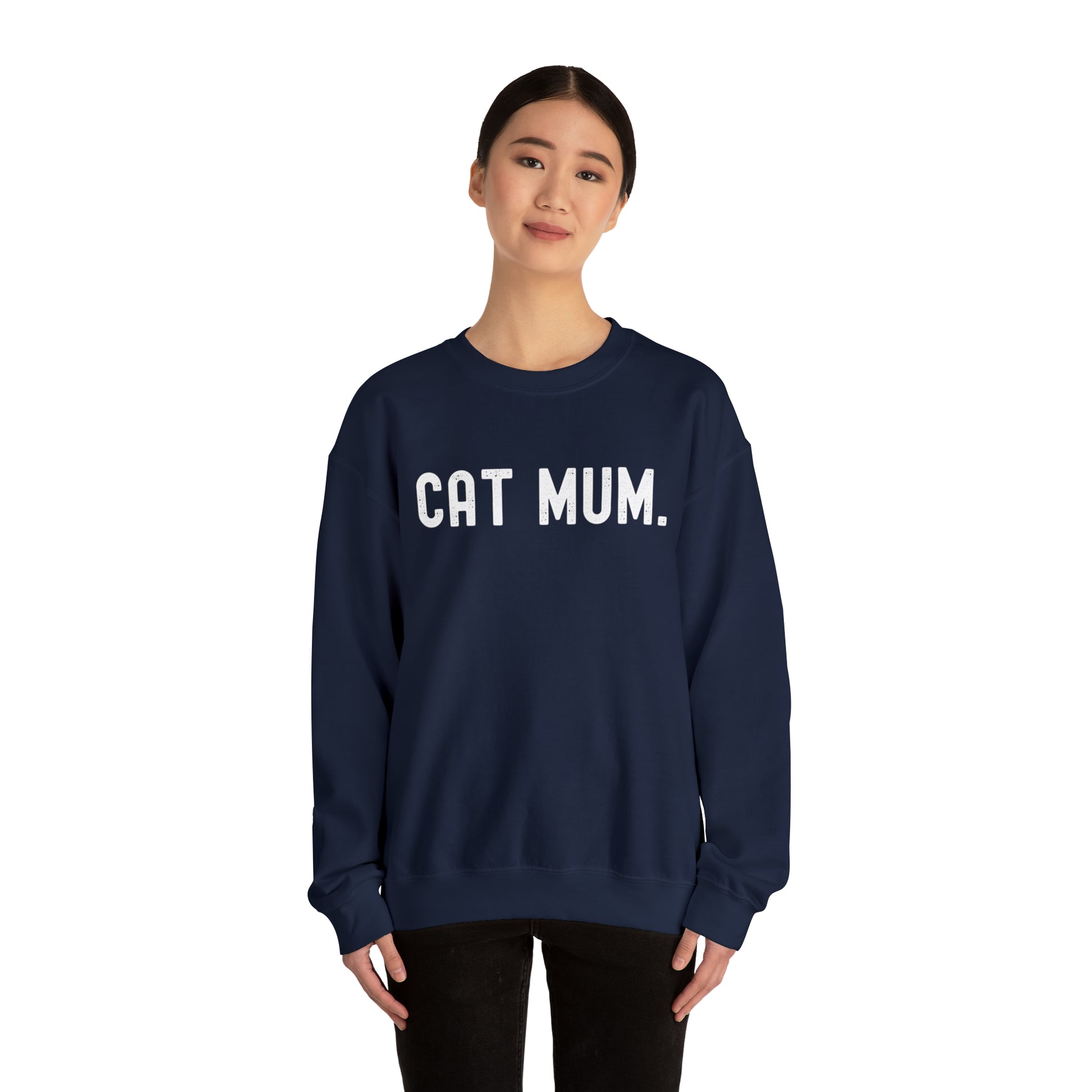 CAT MUM. Heavy Blend™ Crewneck Sweatshirt - Fatch Apparel