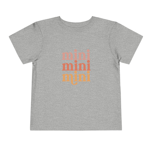 MINI MINI MINI. Toddler Short Sleeve Tee