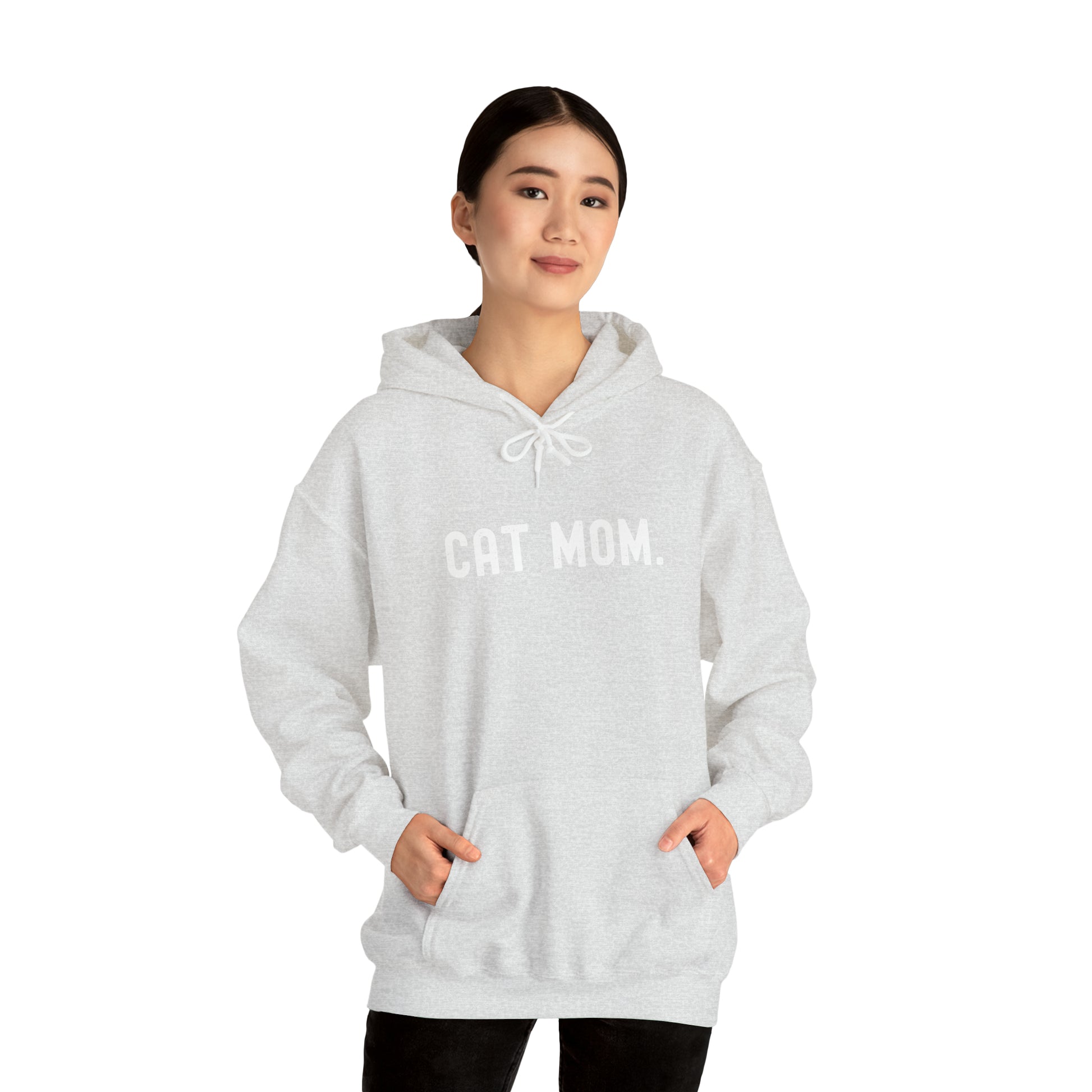 CAT MOM. Heavy Blend™ Hooded Sweatshirt - Fatch Apparel