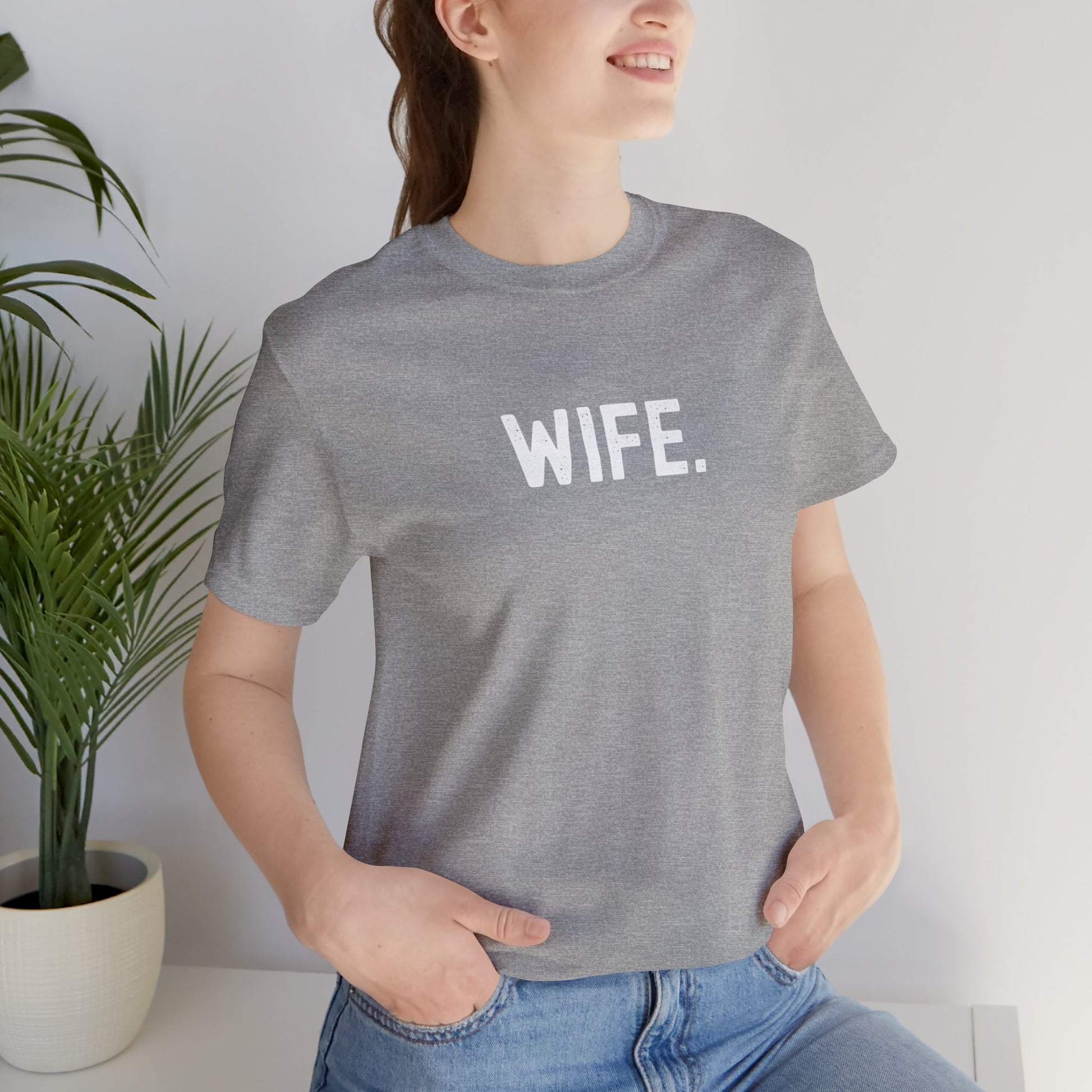 WIFE. Jersey Short Sleeve Tee - Fatch Apparel