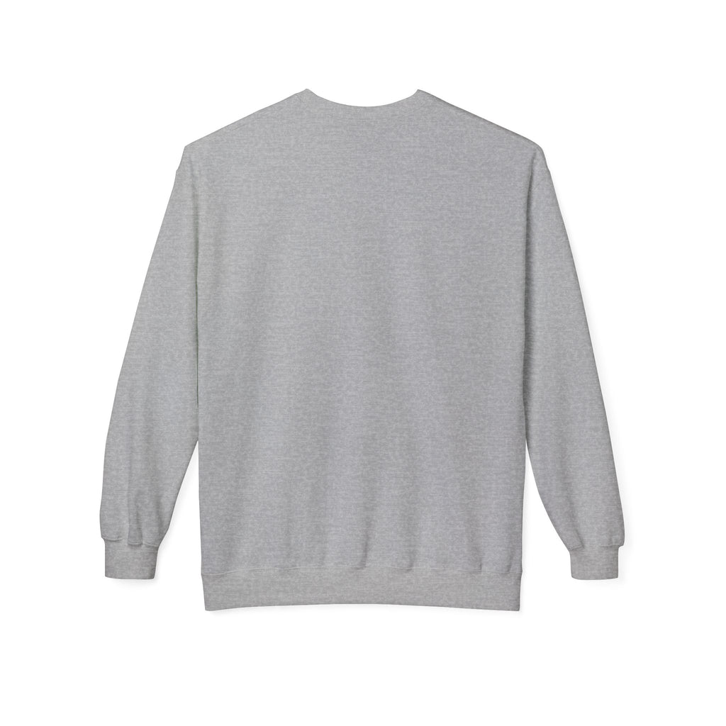 Gray sweatshirt on a white background