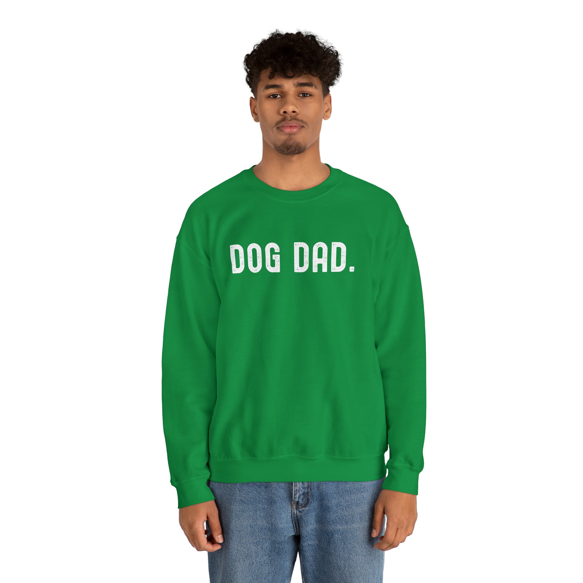 DOG DAD. Heavy Blend™ Crewneck Sweatshirt - Fatch Apparel