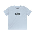 Light blue t-shirt with ' BRO ' printed on it against a white background