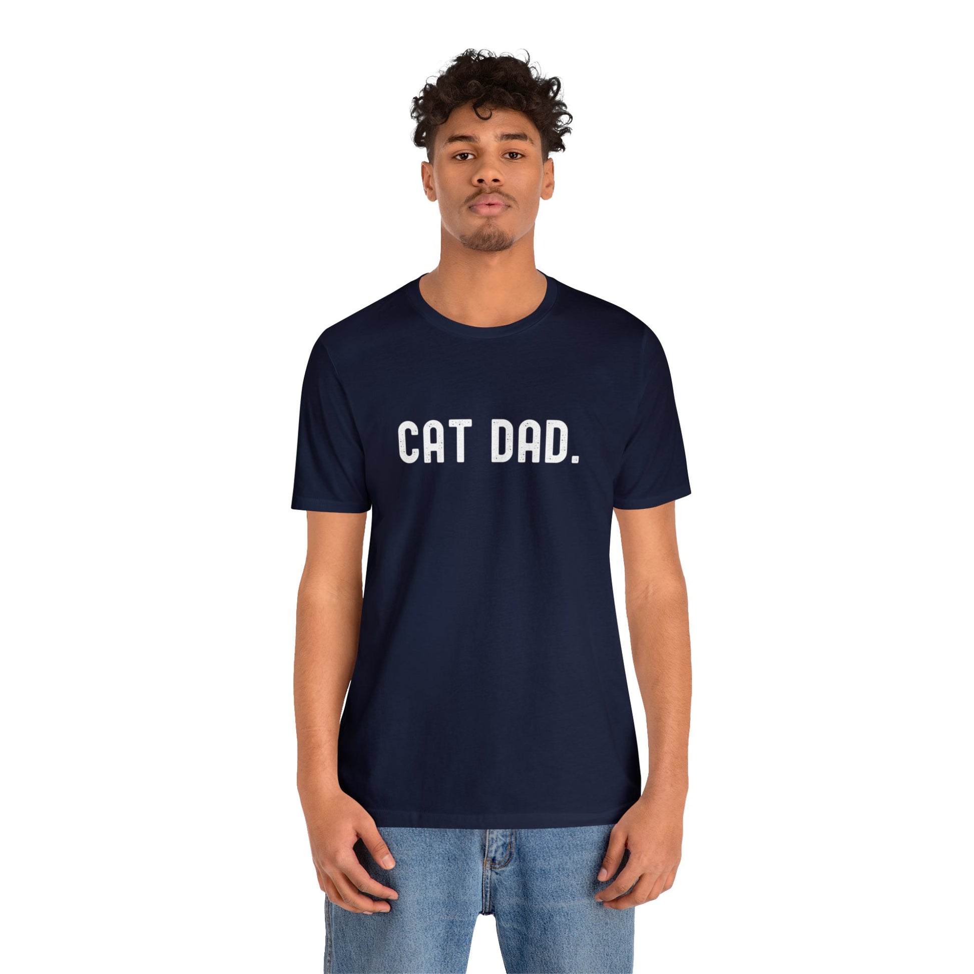 CAT DAD. Jersey Short Sleeve Tee - Fatch Apparel