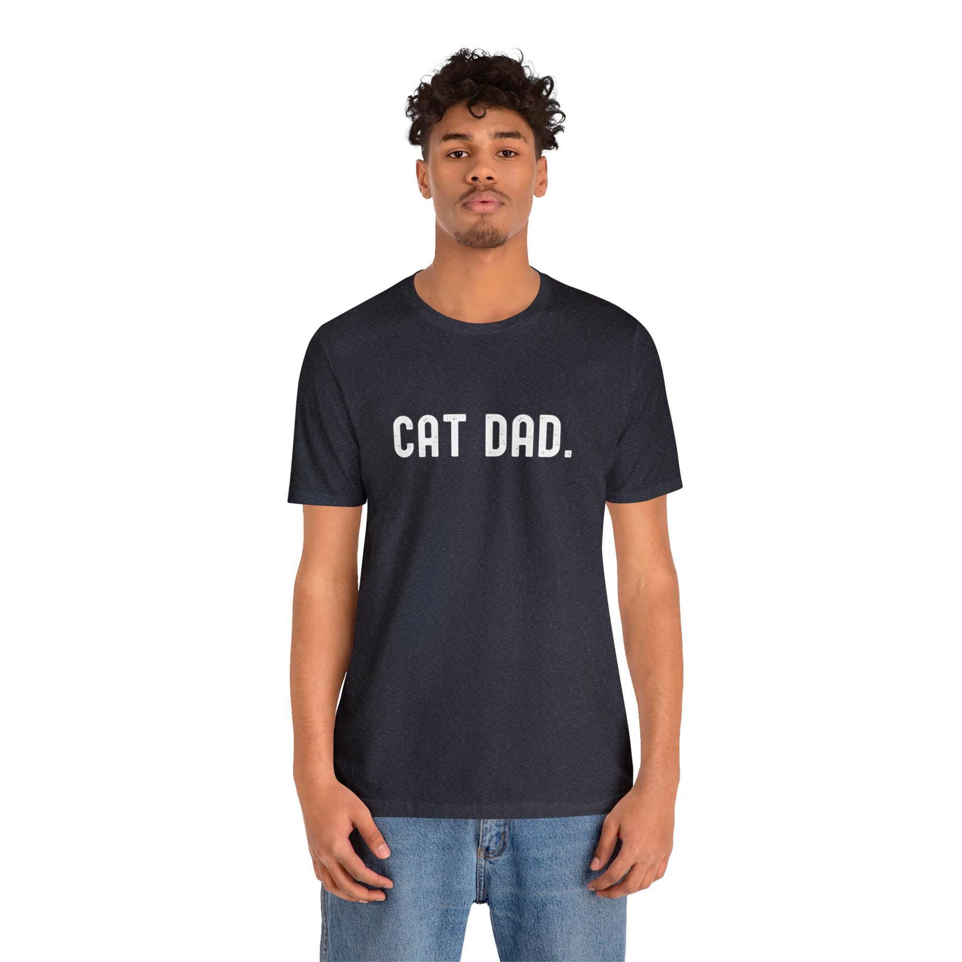 CAT DAD. Jersey Short Sleeve Tee - Fatch Apparel