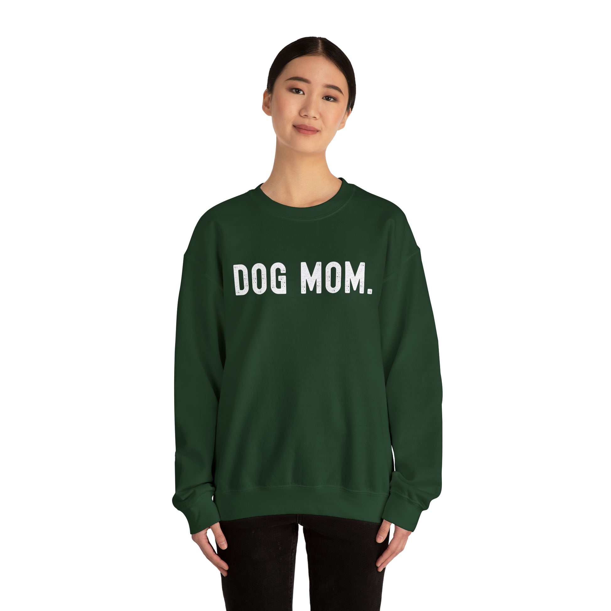 DOG MOM. Heavy Blend™ Crewneck Sweatshirt - Fatch Apparel