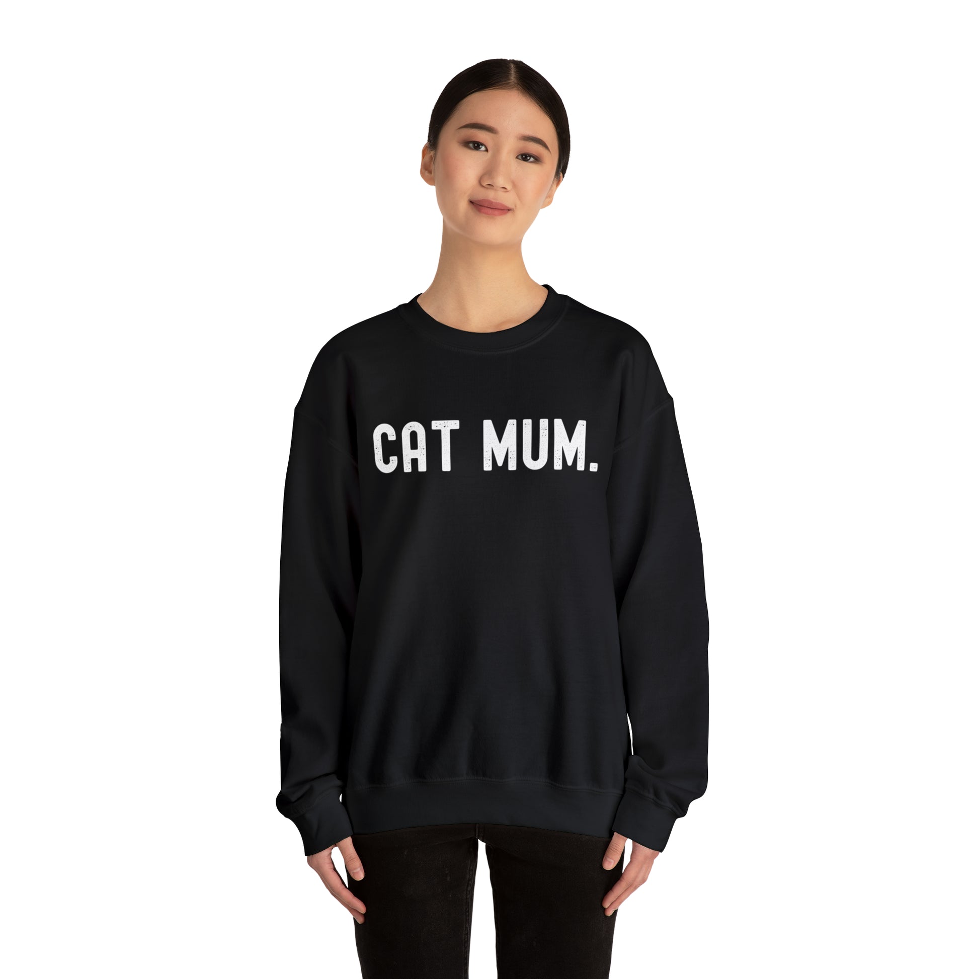 CAT MUM. Heavy Blend™ Crewneck Sweatshirt - Fatch Apparel