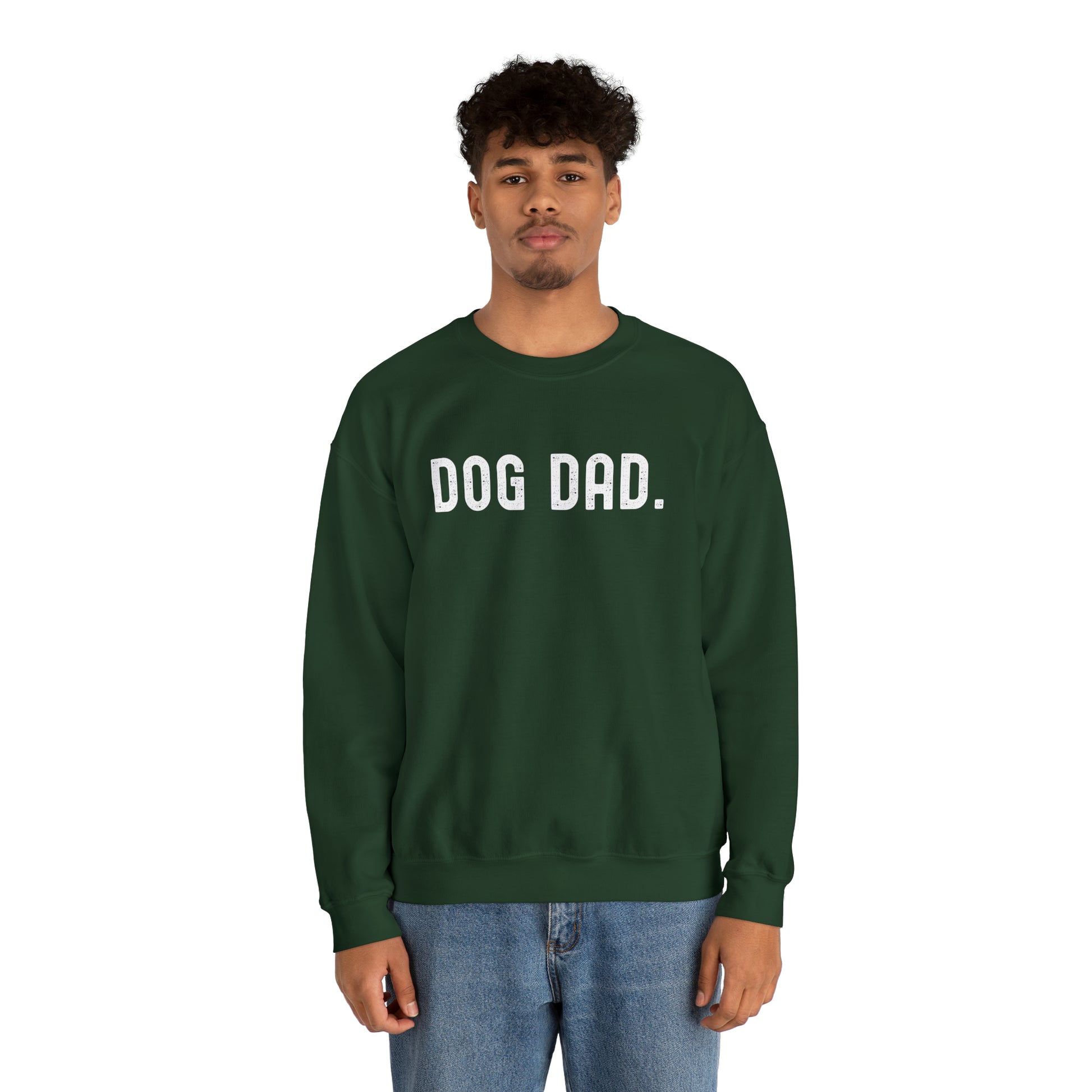 DOG DAD. Heavy Blend™ Crewneck Sweatshirt - Fatch Apparel