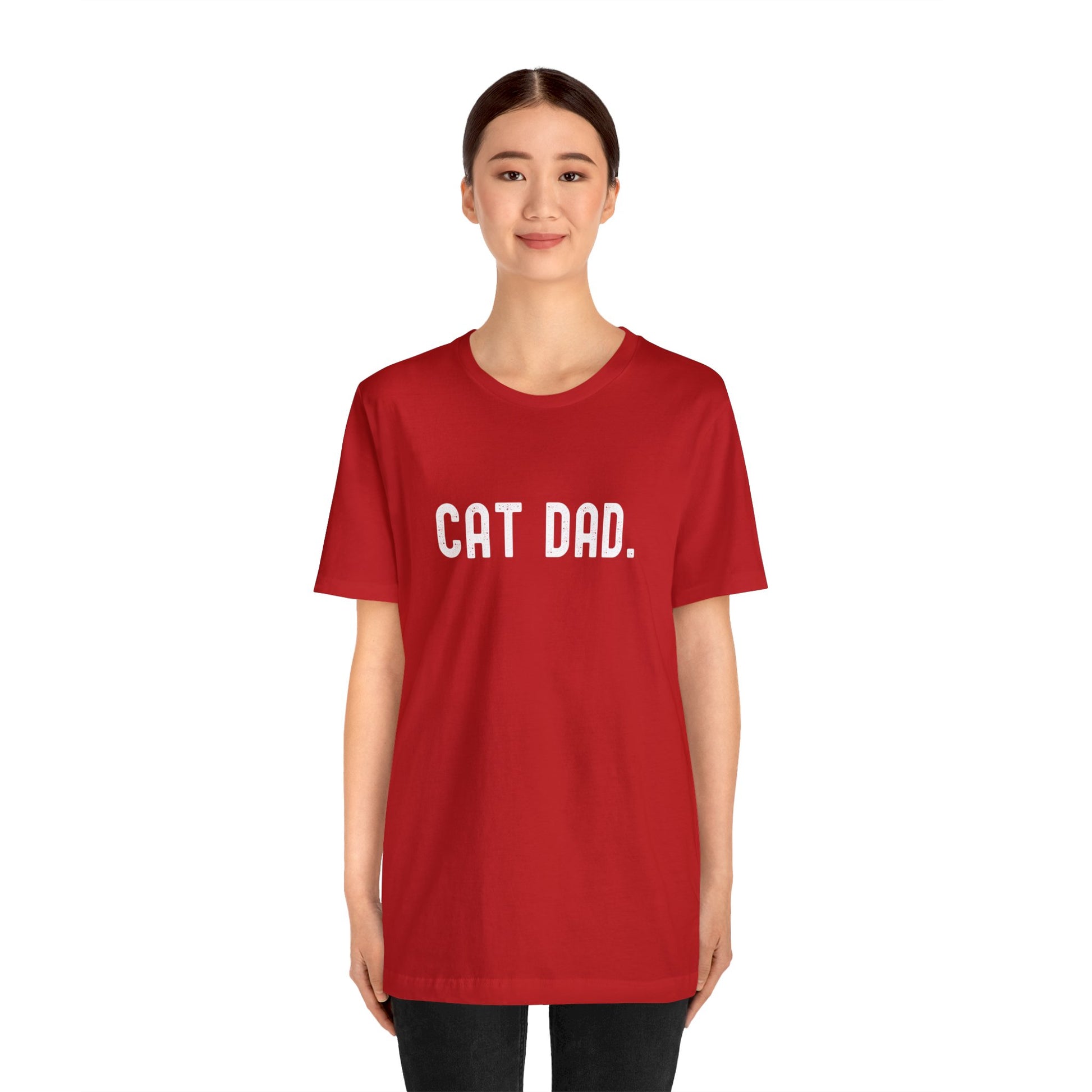 CAT DAD. Jersey Short Sleeve Tee - Fatch Apparel