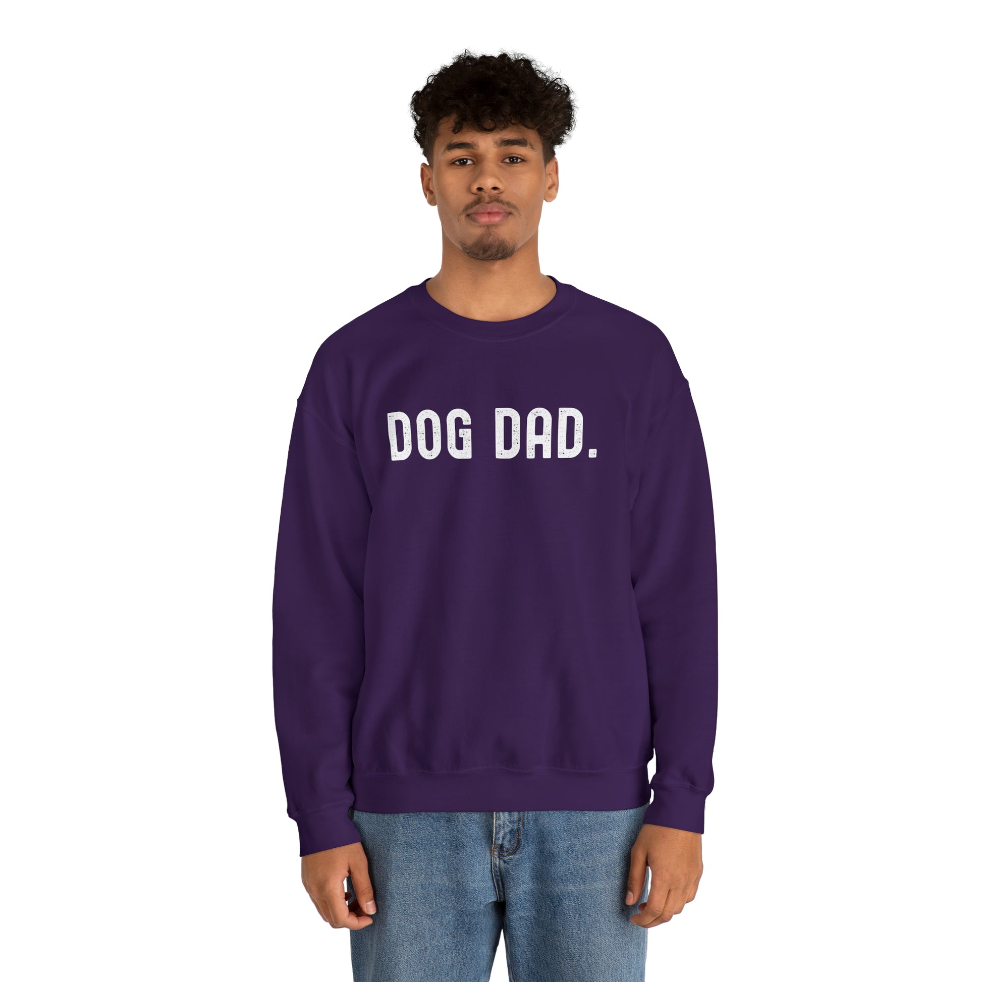 DOG DAD. Heavy Blend™ Crewneck Sweatshirt - Fatch Apparel