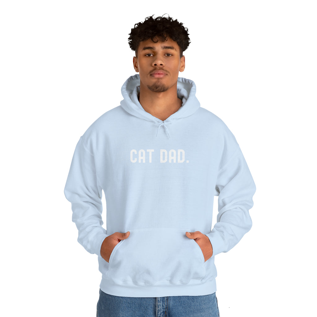 CAT DAD. Heavy Blend™ Hooded Sweatshirt - Fatch Apparel