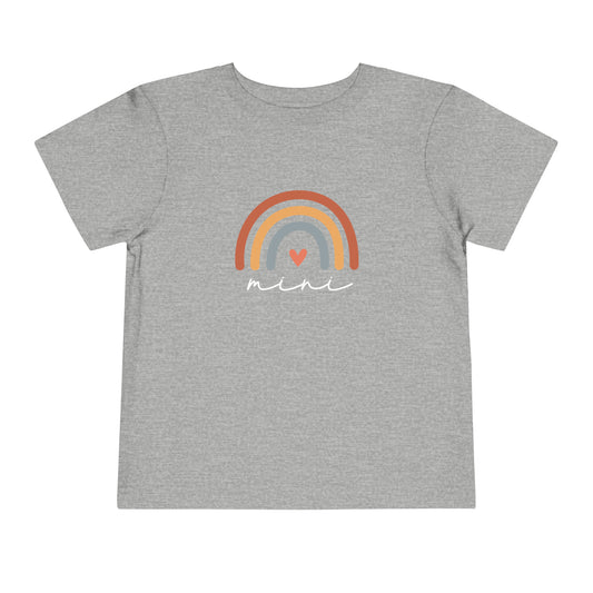 MINI RAINBOW. Toddler Short Sleeve Tee