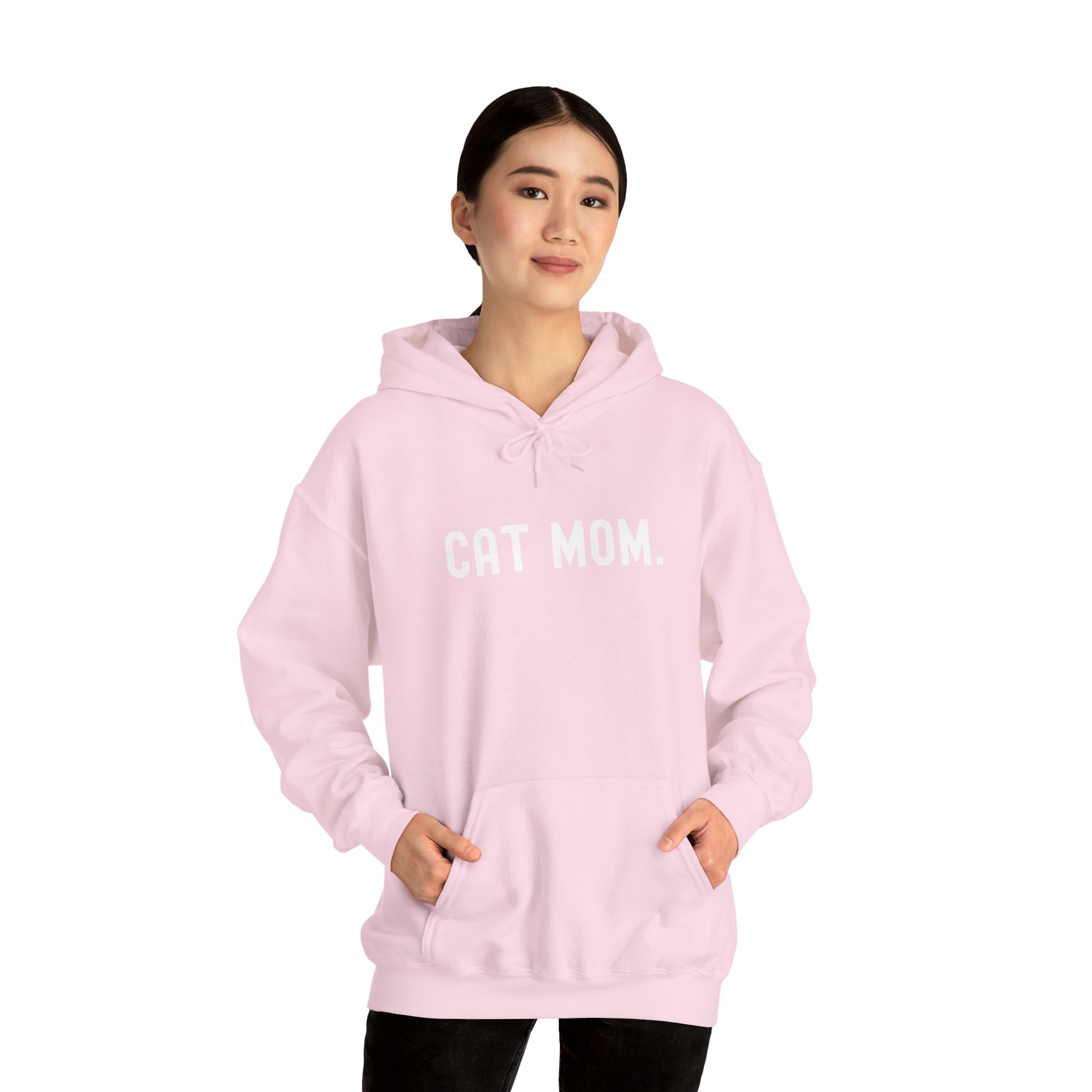 CAT MOM. Heavy Blend™ Hooded Sweatshirt - Fatch Apparel