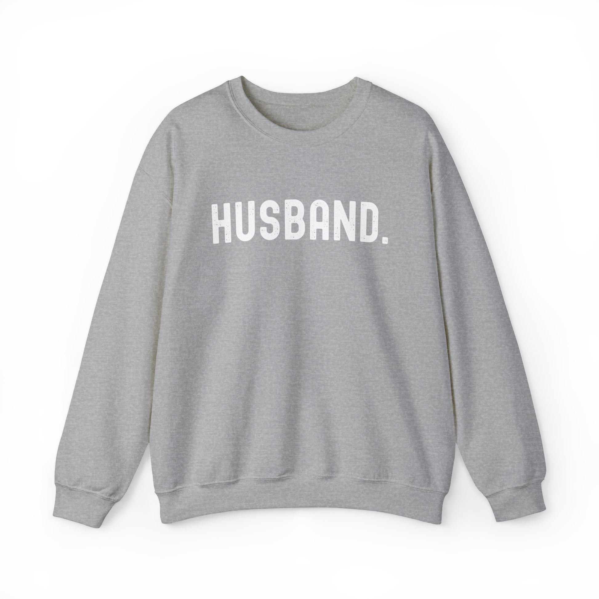 HUSBAND. Heavy Blend™ Crewneck Sweatshirt - Fatch Apparel