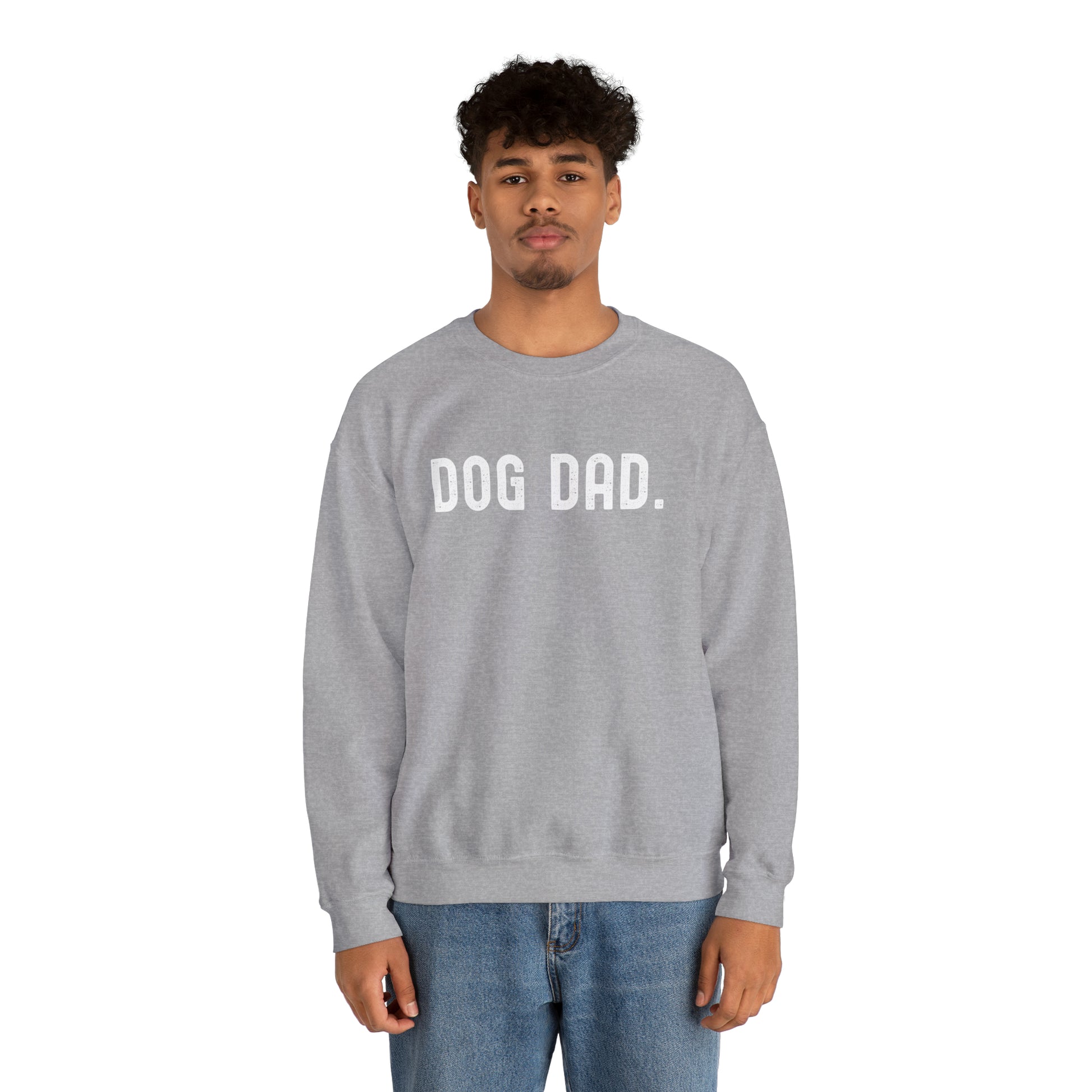 DOG DAD. Heavy Blend™ Crewneck Sweatshirt - Fatch Apparel