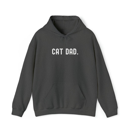 CAT DAD. Heavy Blend™ Hooded Sweatshirt - Fatch Apparel