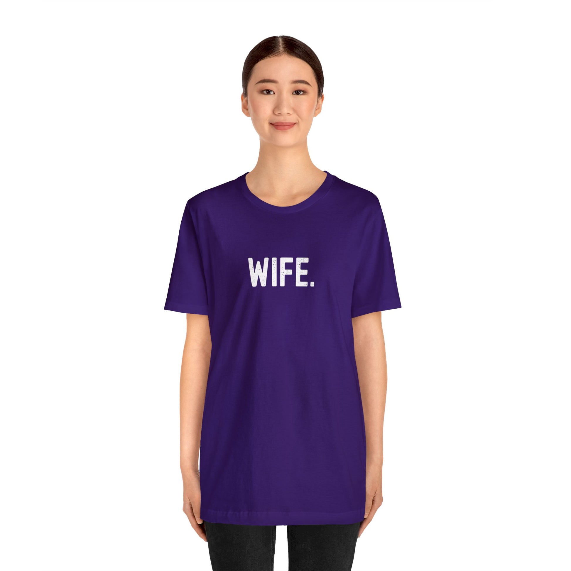 WIFE. Jersey Short Sleeve Tee - Fatch Apparel